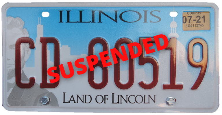 A Guide To Reinstate Your Suspended License Plates in Illinois